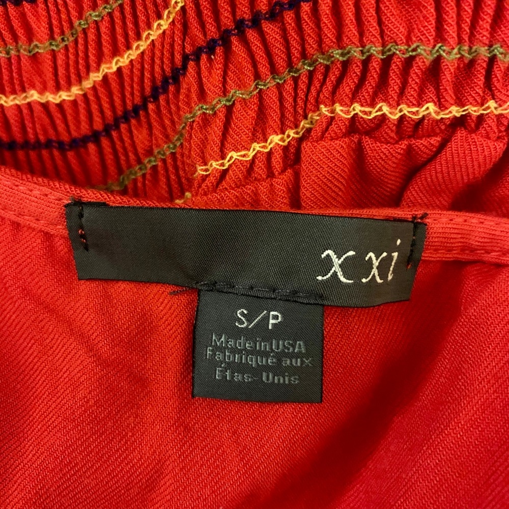 Forever 21 Cinched Red Dress - Picture 6 of 6